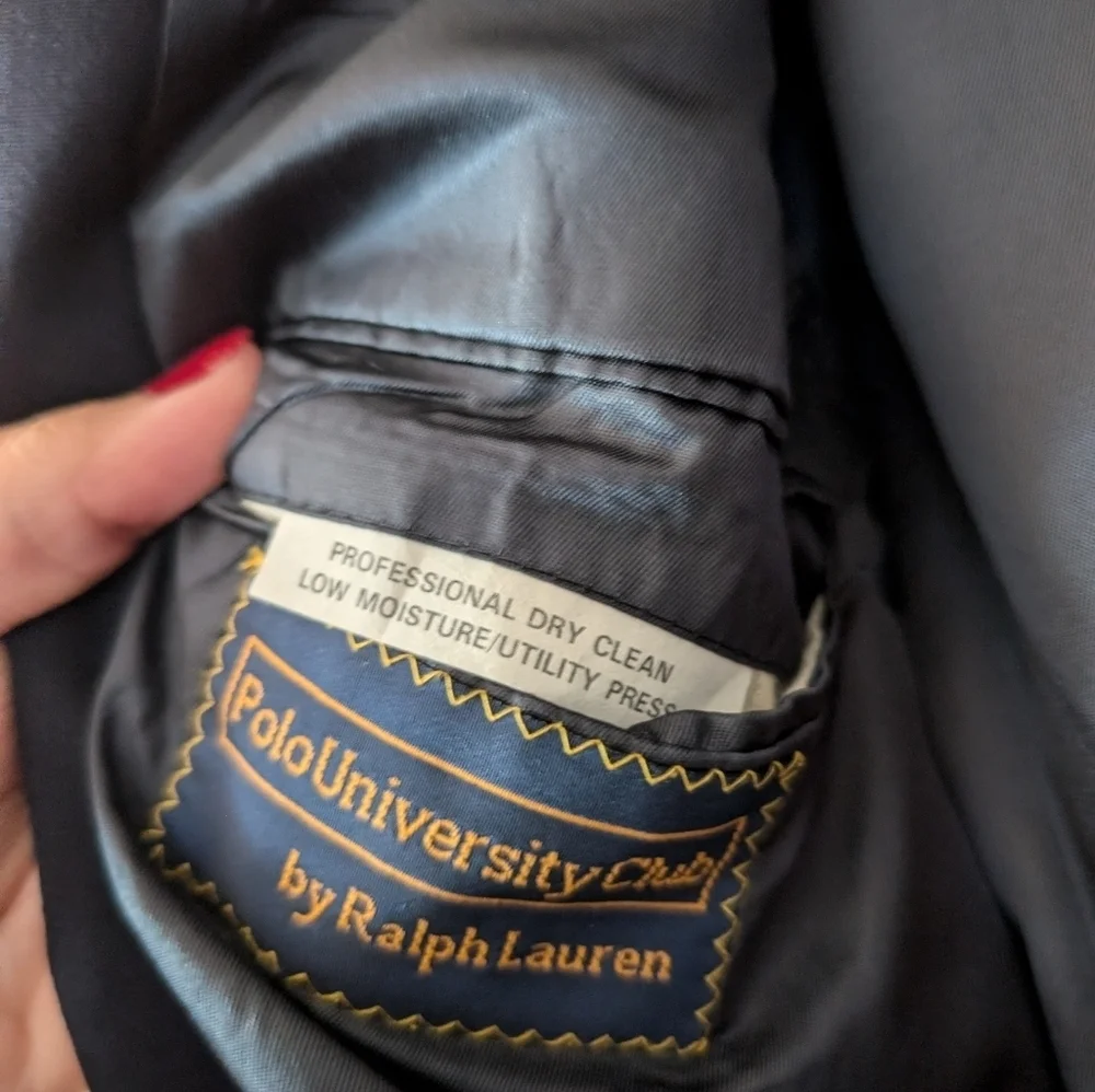 POLO RALPH LAUREN University Club Two Button Sportcoat Blazer